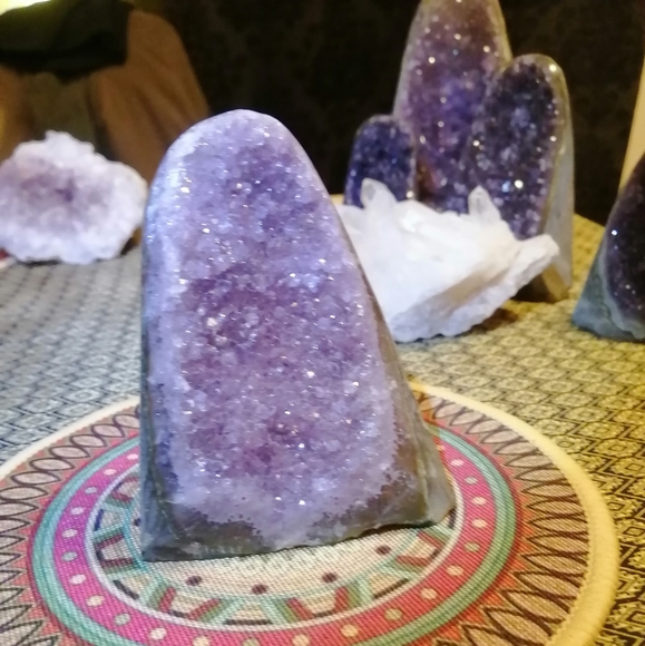 ✨💜 AMETHYST CATHEDRAL💜✨ so sugary and sparkly! Beautiful shape and banding! - Picture 8 of 15